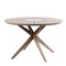 Armen Living Sachi and Brighton 5 Piece Dining Set in Light Eucalyptus Wood with Charcoal Rope 840254332393 - alternate 6